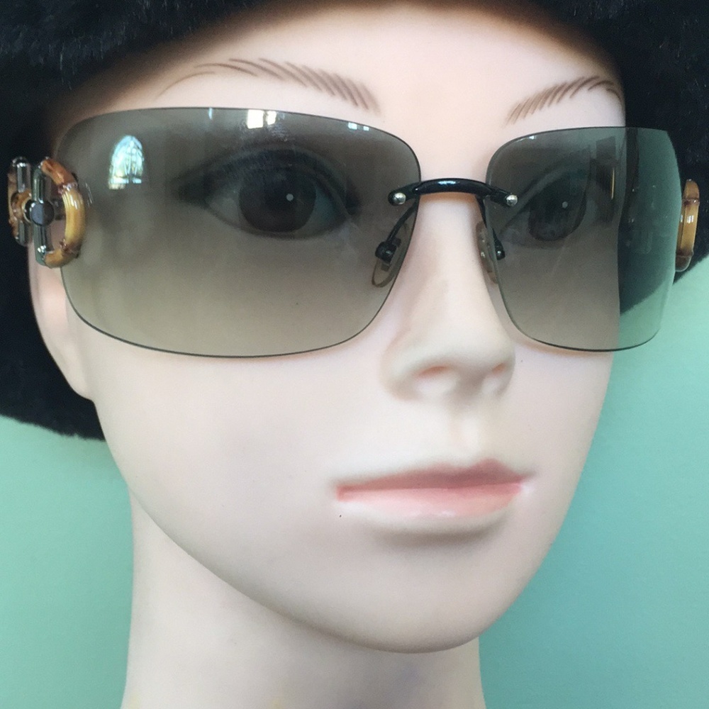 Gucci Gradient Shield Sunglasses - image 5